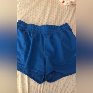 Blue Women's Athletic Shorts